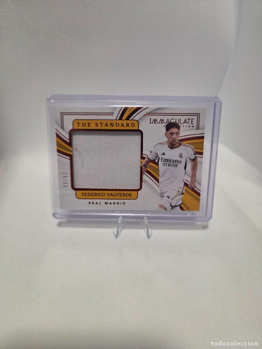 Fu&szlig;ball-Sticker: 2023/24 Panini Immaculate Collection The Standard Memorabilia #TS-FV Federico Valverde 28/99