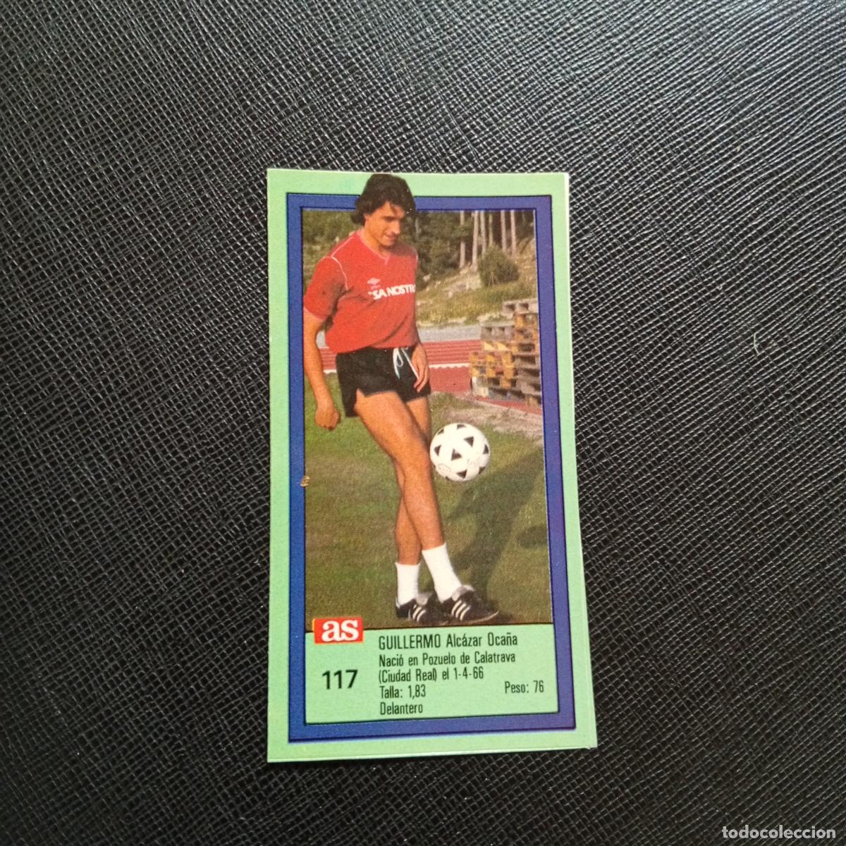 Cromos de F&uacute;tbol: 117 GUILLERMO MALLORCA AS 1989 1990 CROMO FUTBOL LIGA 89 90 - SIN PEGAR - A103 PG19