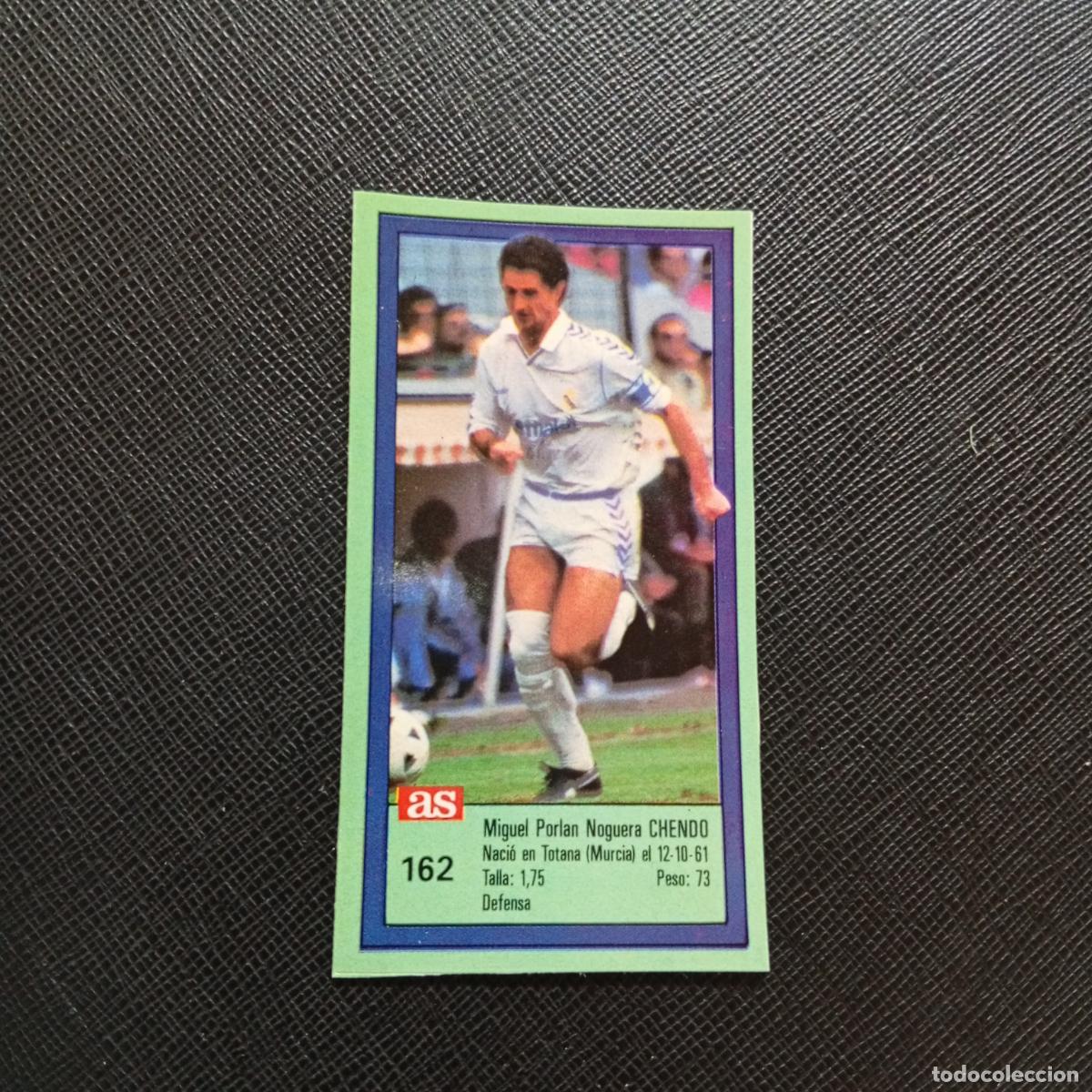Cromos de F&uacute;tbol: 162 CHENDO REAL MADRID AS 1989 1990 CROMO FUTBOL LIGA 89 90 - SIN PEGAR - A103 PG46