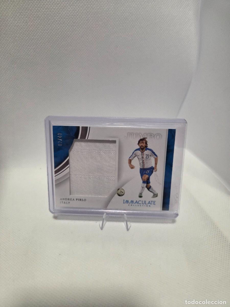 Cromos de F&uacute;tbol: 2017 Panini Immaculate Jumbo Memorabilia #JM-AP Andrea Pirlo 02/49