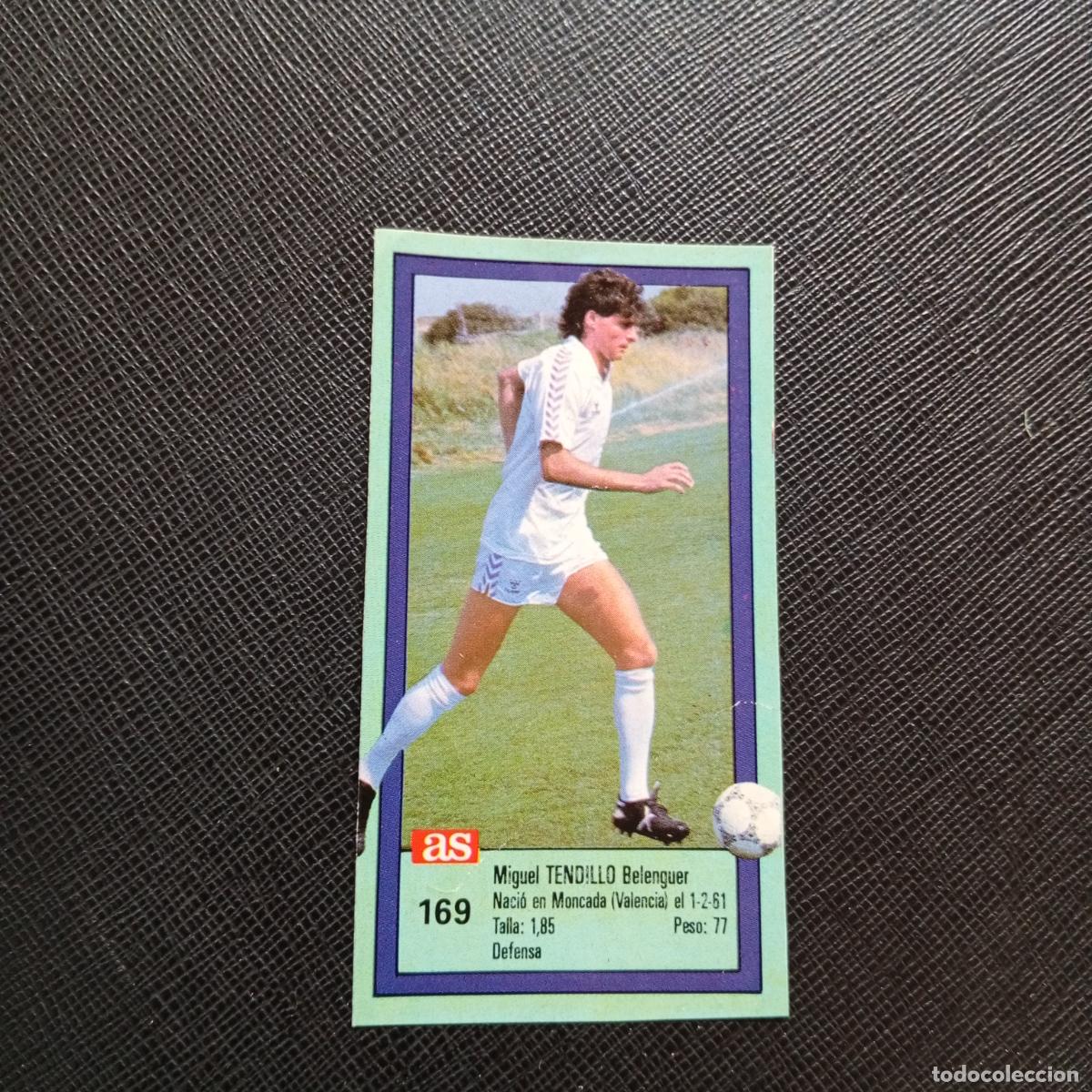 Cromos de F&uacute;tbol: 169 TENDILLO REAL MADRID AS 1989 1990 CROMO FUTBOL LIGA 89 90 - SIN PEGAR - A103 PG46