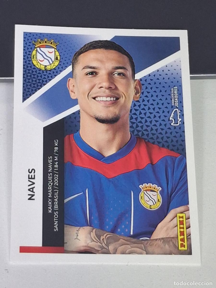 Cromos de F&uacute;tbol: 23 NAVES ALVERCA CROMO STICKER FUTBOL PANINI PORTUGAL 2025-2026 25 26 LIGA BETCLIC