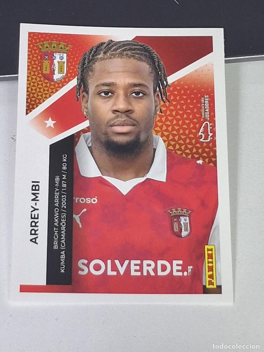 Cromos de F&uacute;tbol: 101 ARREY MBI BRAGA CROMO STICKER FUTBOL PANINI PORTUGAL 2025-2026 25 26 LIGA BETCLIC