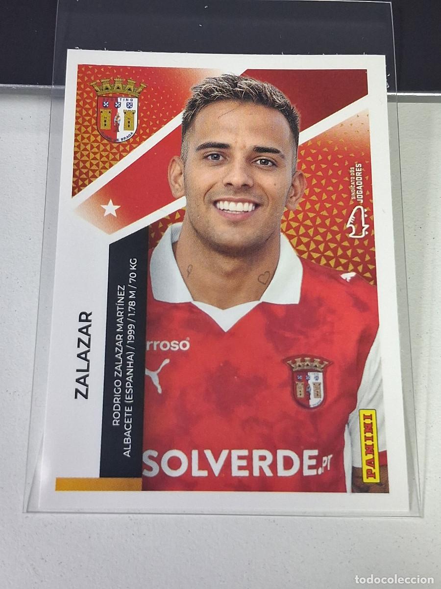 Cromos de F&uacute;tbol: 107 ZALAZAR BRAGA CROMO STICKER FUTBOL PANINI PORTUGAL 2025-2026 25 26 LIGA BETCLIC