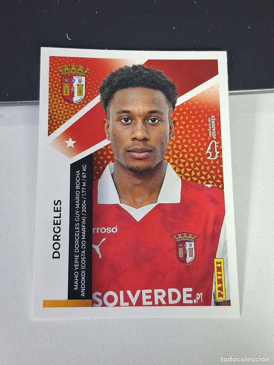Cromos de F&uacute;tbol: 108 DORGELES BRAGA CROMO STICKER FUTBOL PANINI PORTUGAL 2025-2026 25 26 LIGA BETCLIC