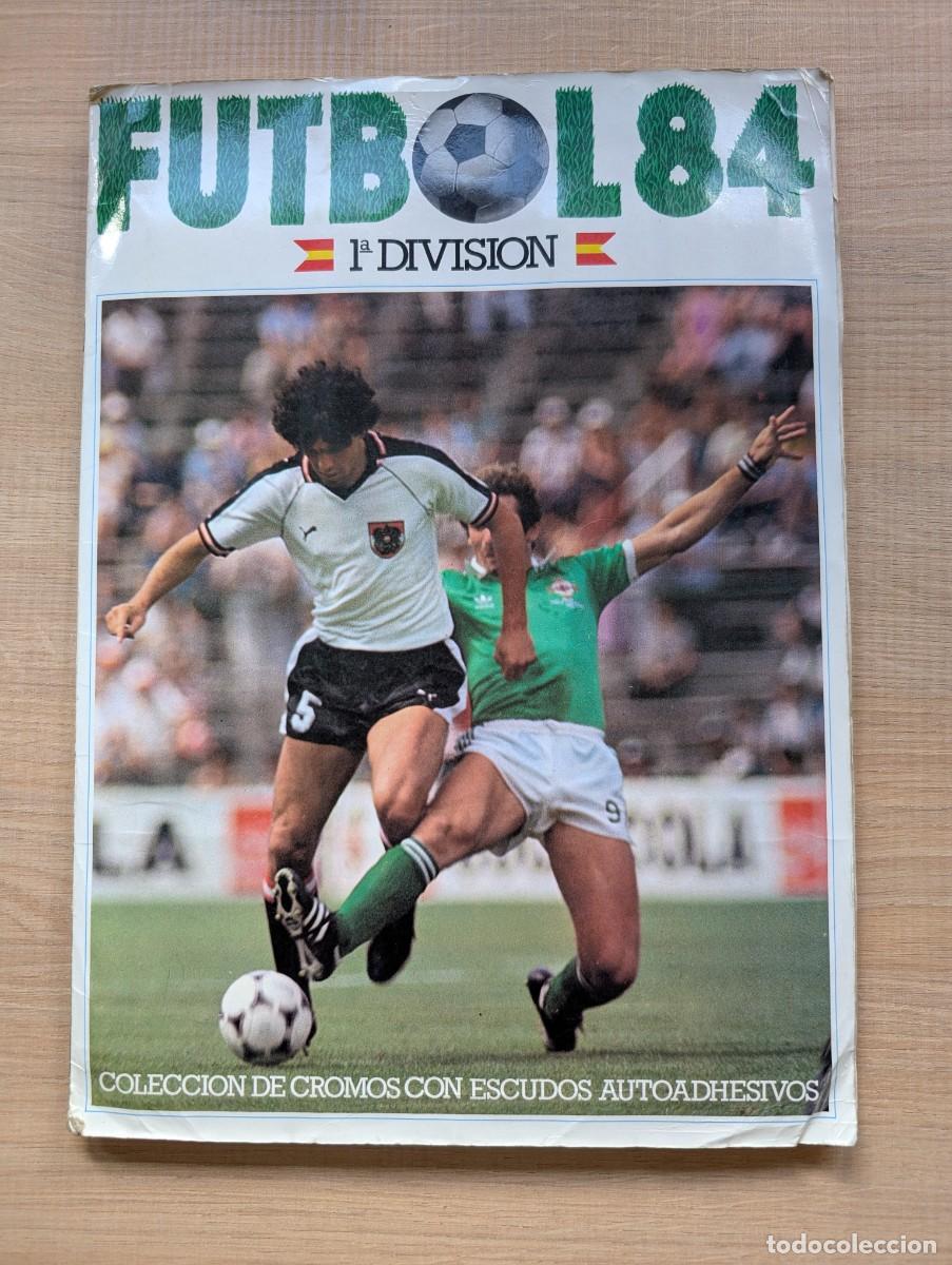Cromos de F&uacute;tbol: &Aacute;lbum F&uacute;tbol 84 Cromos Cano COMPLETO (Incluye 336 cromos y Maradona dif&iacute;cil).