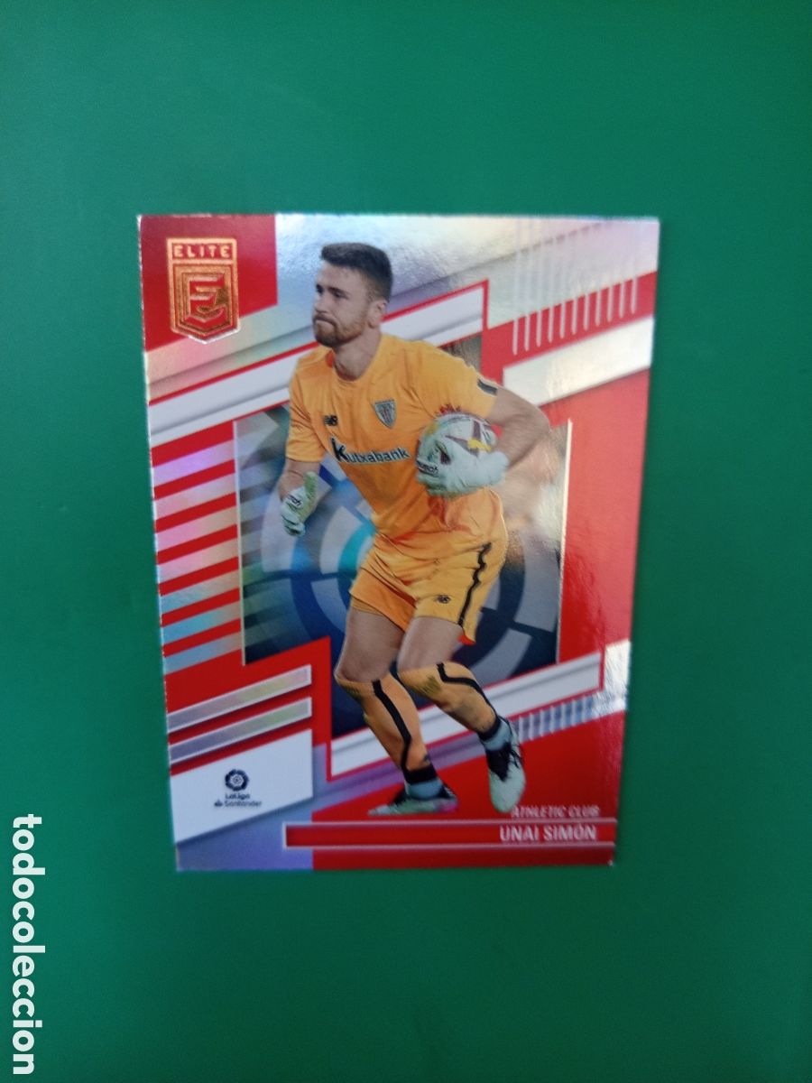 Figurine di Calcio: ❇️ CROMO ⚽ CARD UNAI SIM&Oacute;N ATHLETIC DE BILBAO 19 22 23 2022 2023 ELITE DONRUSS ❇️