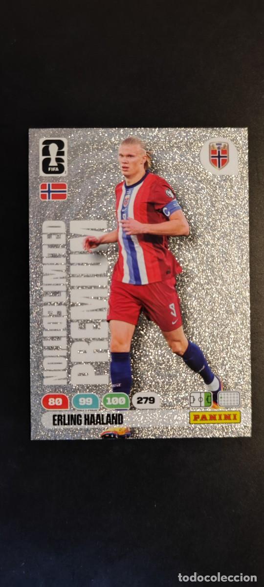 Cromos de F&uacute;tbol: ADRENALYN XL FIFA WORLD CUP 2026 CARD LIMITED EDITION PREMIUM HAALAND NORUEGA # PANINI