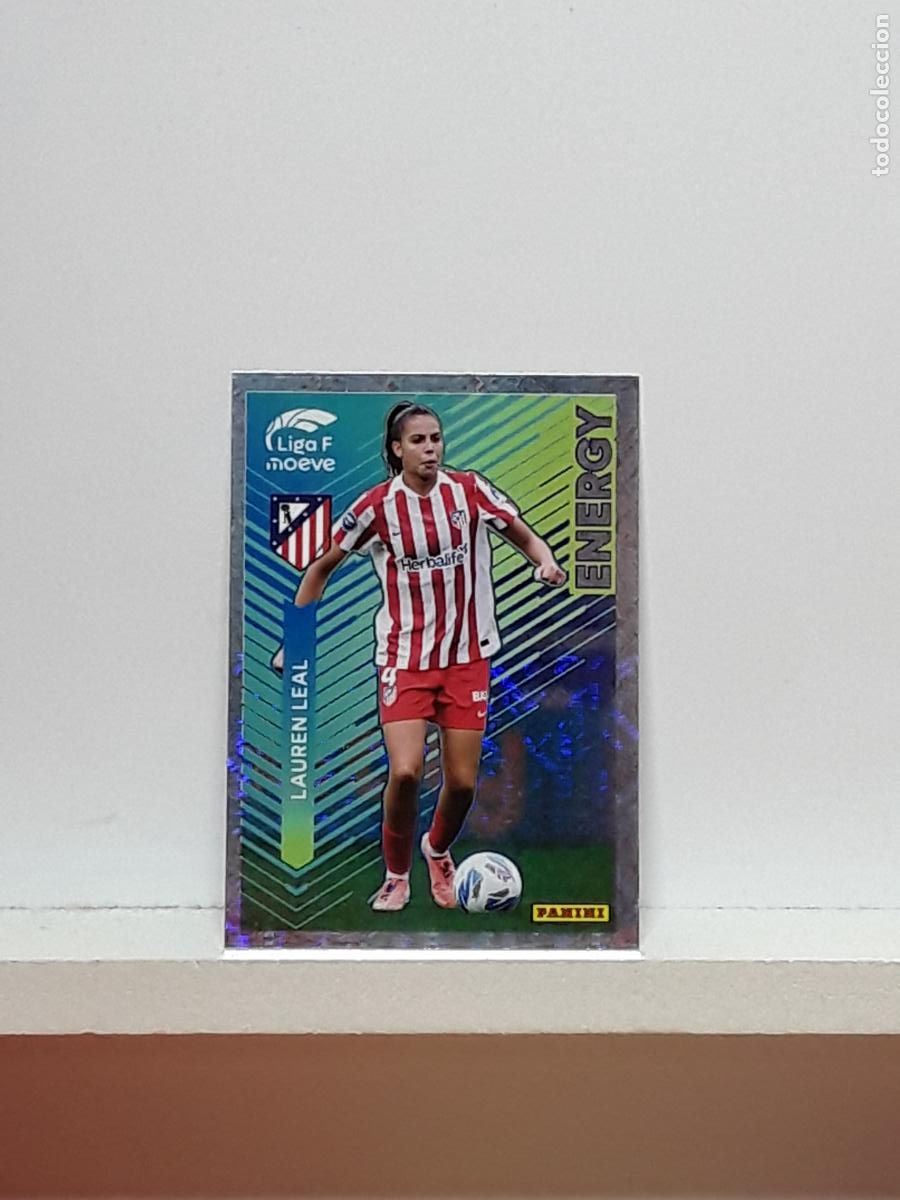 Cromos de F&uacute;tbol: LIGA FEMENINA 2025 2026 F 25 26 ALBUM PANINI LIGA N 343 ATLETICO MADRID ENERGY LAUREN LEAL