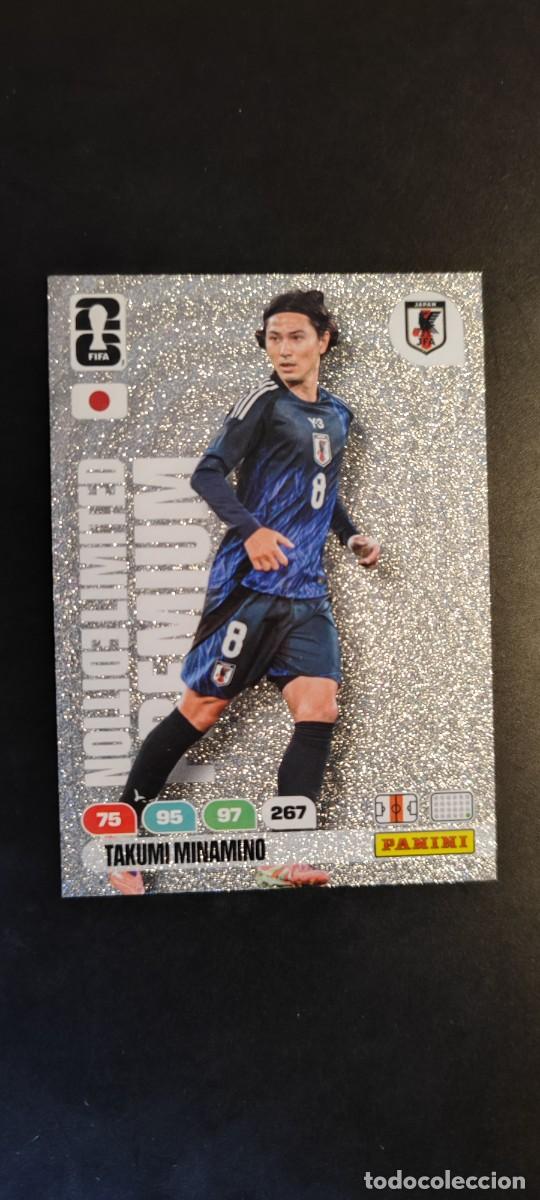 Cromos de F&uacute;tbol: ADRENALYN XL FIFA WORLD CUP 2026 CARD LIMITED EDITION PREMIUM MINAMINO JAPON # PANINI