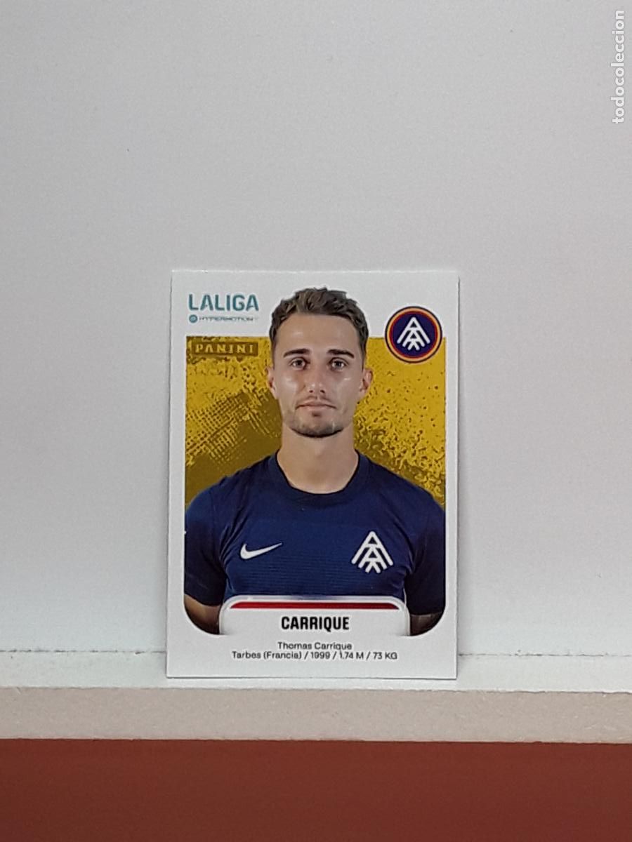 Cromos de F&uacute;tbol: LALIGA HYPERMOTION 2025 2026 25 26 ALBUM PANINI LIGA N 45 ANDORRA CARRIQUE