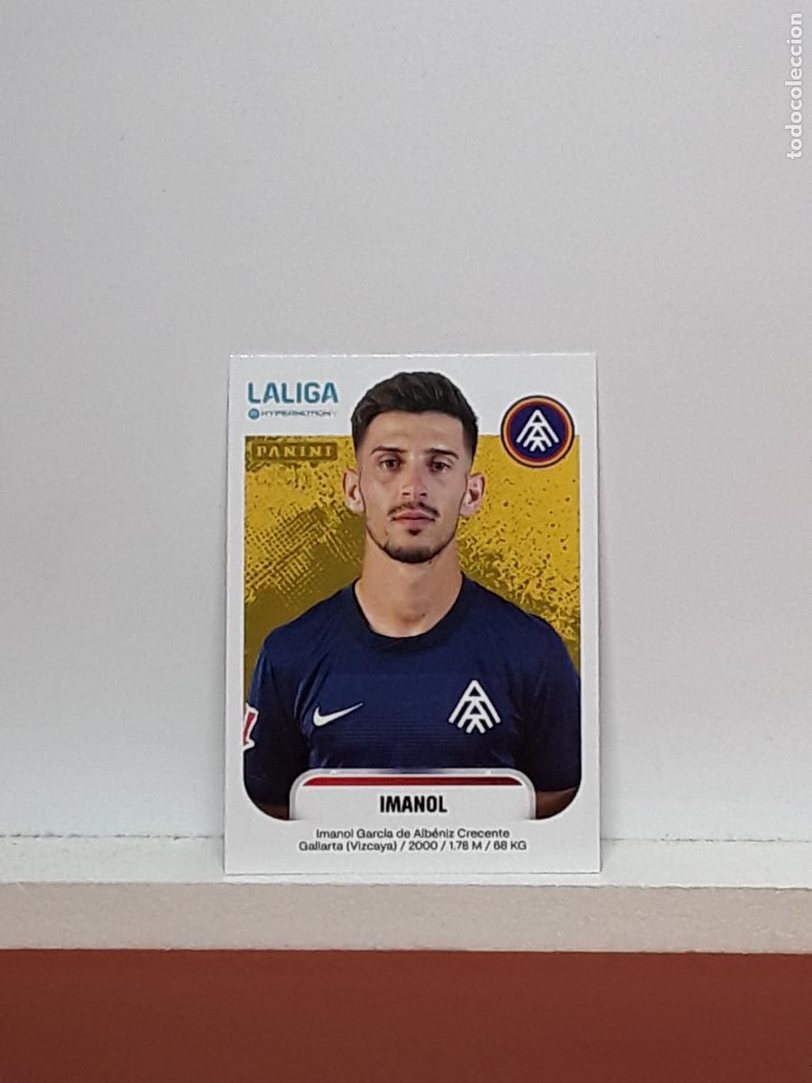 Cromos de F&uacute;tbol: LALIGA HYPERMOTION 2025 2026 25 26 ALBUM PANINI LIGA N 49 ANDORRA IMANOL GARCIA