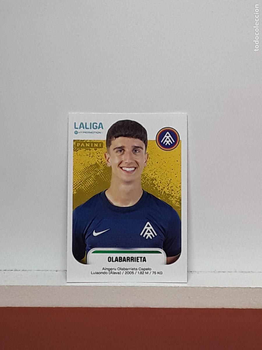 Cromos de F&uacute;tbol: LALIGA HYPERMOTION 2025 2026 25 26 ALBUM PANINI LIGA N 56 ANDORRA OLABARRIETA