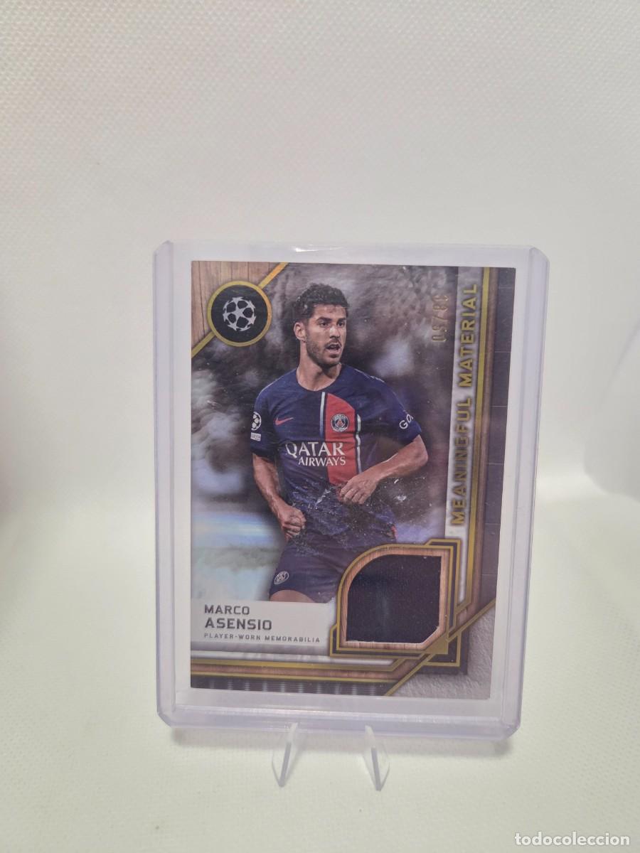 Cromos de F&uacute;tbol: 2023/24 Topps Museum Collection Single Relics #MMSR-MA Marco Asensio 38/50