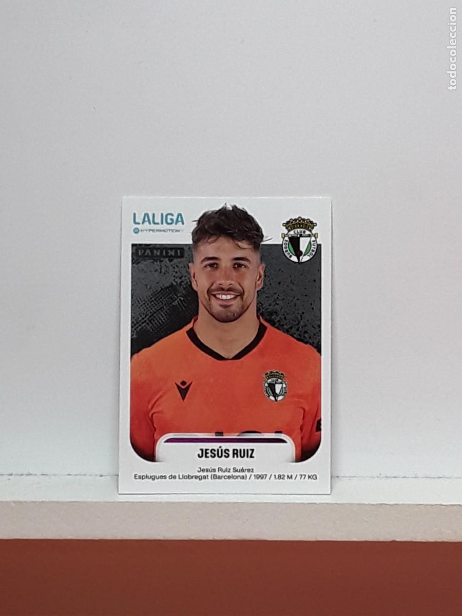 Cromos de F&uacute;tbol: LALIGA HYPERMOTION 2025 2026 25 26 ALBUM PANINI LIGA N 62 BURGOS JESUS RUIZ
