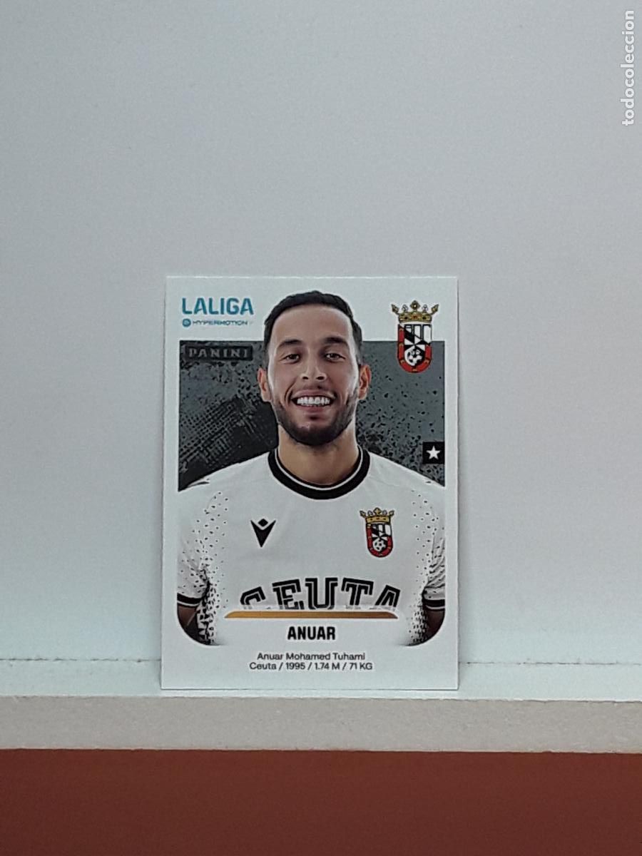 Fu&szlig;ball-Sticker: LALIGA HYPERMOTION 2025 2026 25 26 ALBUM PANINI LIGA N 130 CEUTA ANUAR MOHAMED