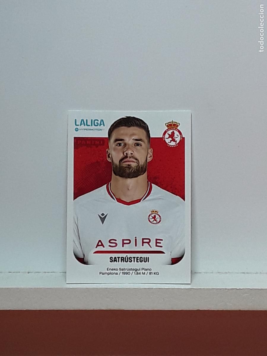 Fu&szlig;ball-Sticker: LALIGA HYPERMOTION 2025 2026 25 26 ALBUM PANINI LIGA N 160A 160 A CULTURAL LEONESA SATRUSTEGUI ENEKO