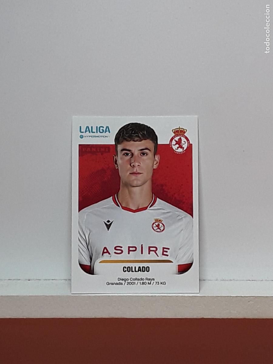 Fu&szlig;ball-Sticker: LALIGA HYPERMOTION 2025 2026 25 26 ALBUM PANINI LIGA N 168B 168 B CULTURAL LEONESA COLLADO DIEGO