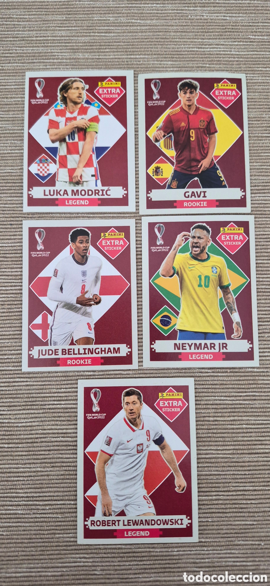 Fu&szlig;ball-Sticker: CROMOS QATAR EXTRA STIKER