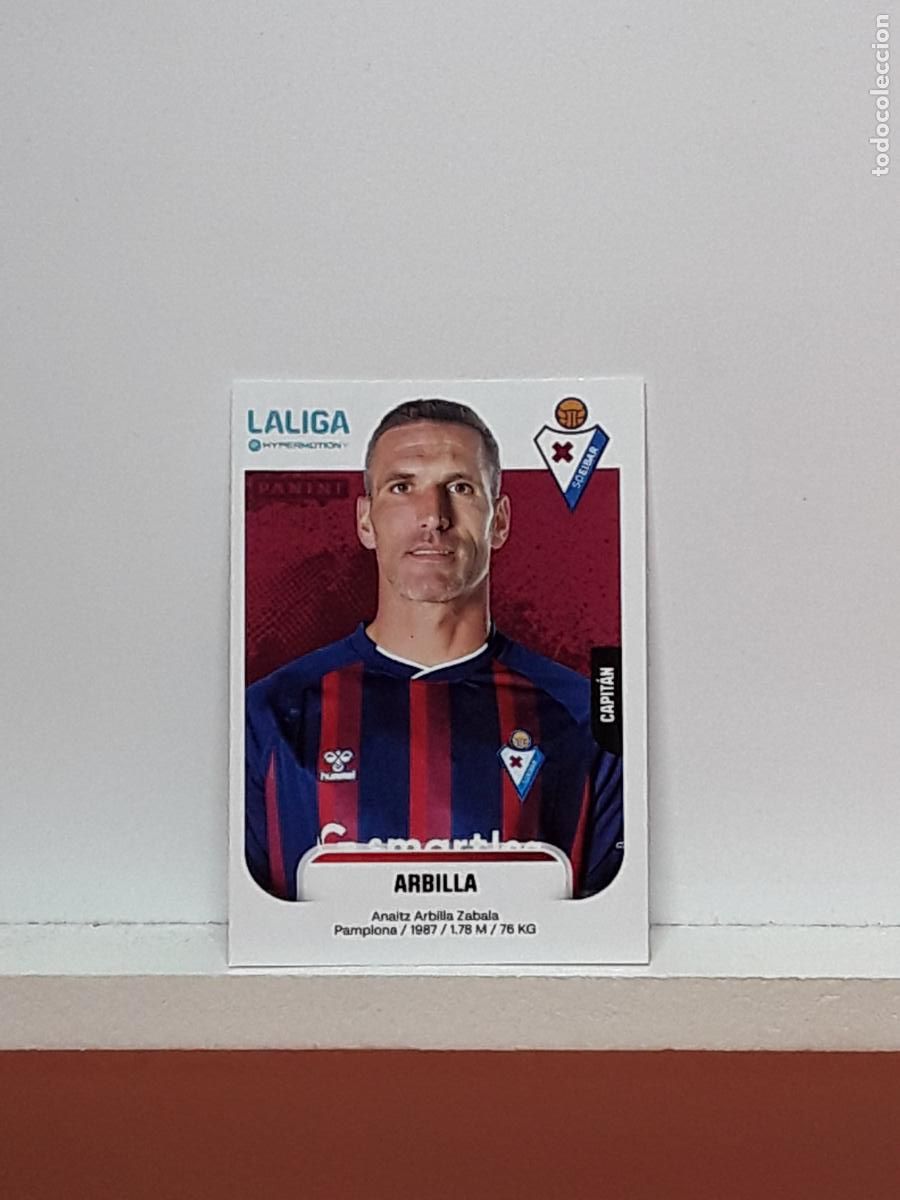 Fu&szlig;ball-Sticker: LALIGA HYPERMOTION 2025 2026 25 26 ALBUM PANINI LIGA N 198 EIBAR ARBILLA ANAITZ