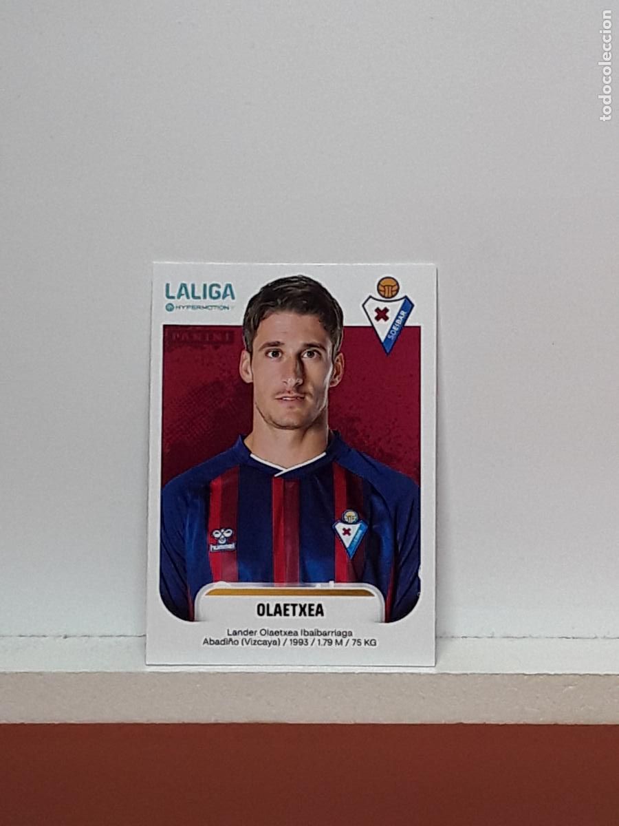 Fu&szlig;ball-Sticker: LALIGA HYPERMOTION 2025 2026 25 26 ALBUM PANINI LIGA N 202A 202 A EIBAR OLAETXEA LANDER