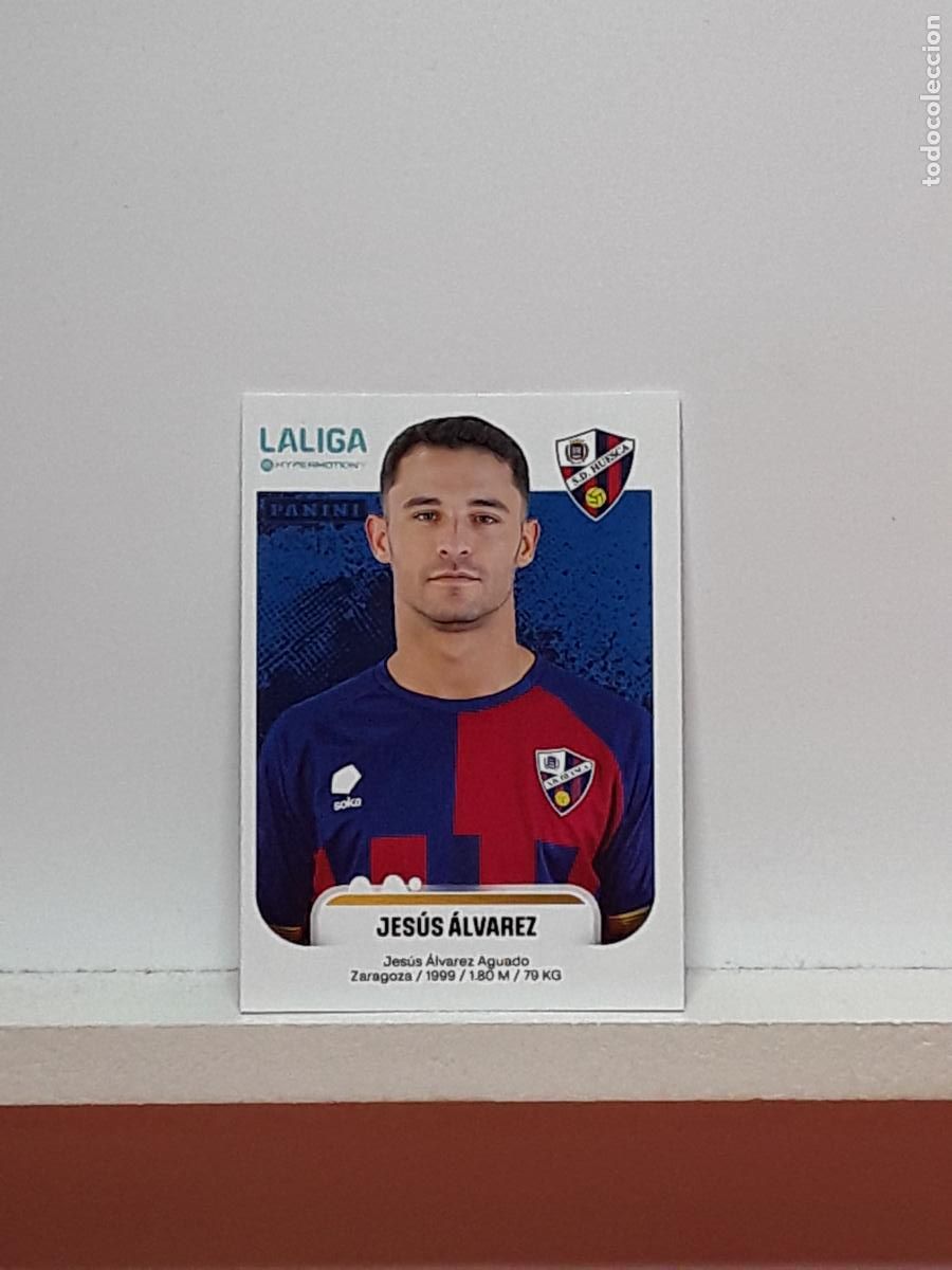 Cromos de F&uacute;tbol: LALIGA HYPERMOTION 2025 2026 25 26 ALBUM PANINI LIGA N 241B 241 B HUESCA JESUS ALVAREZ