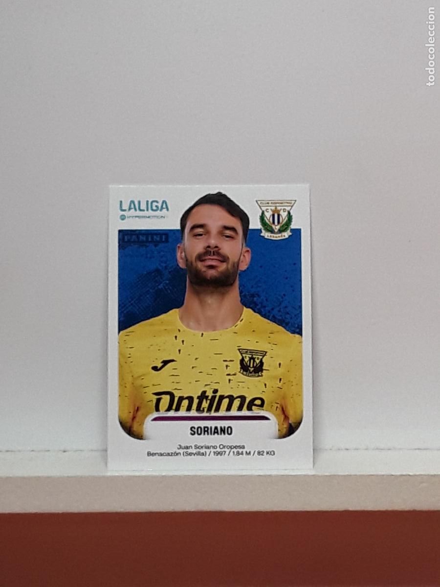 Cromos de F&uacute;tbol: LALIGA HYPERMOTION 2025 2026 25 26 ALBUM PANINI LIGA N 270 LEGANES SORIANO JUAN