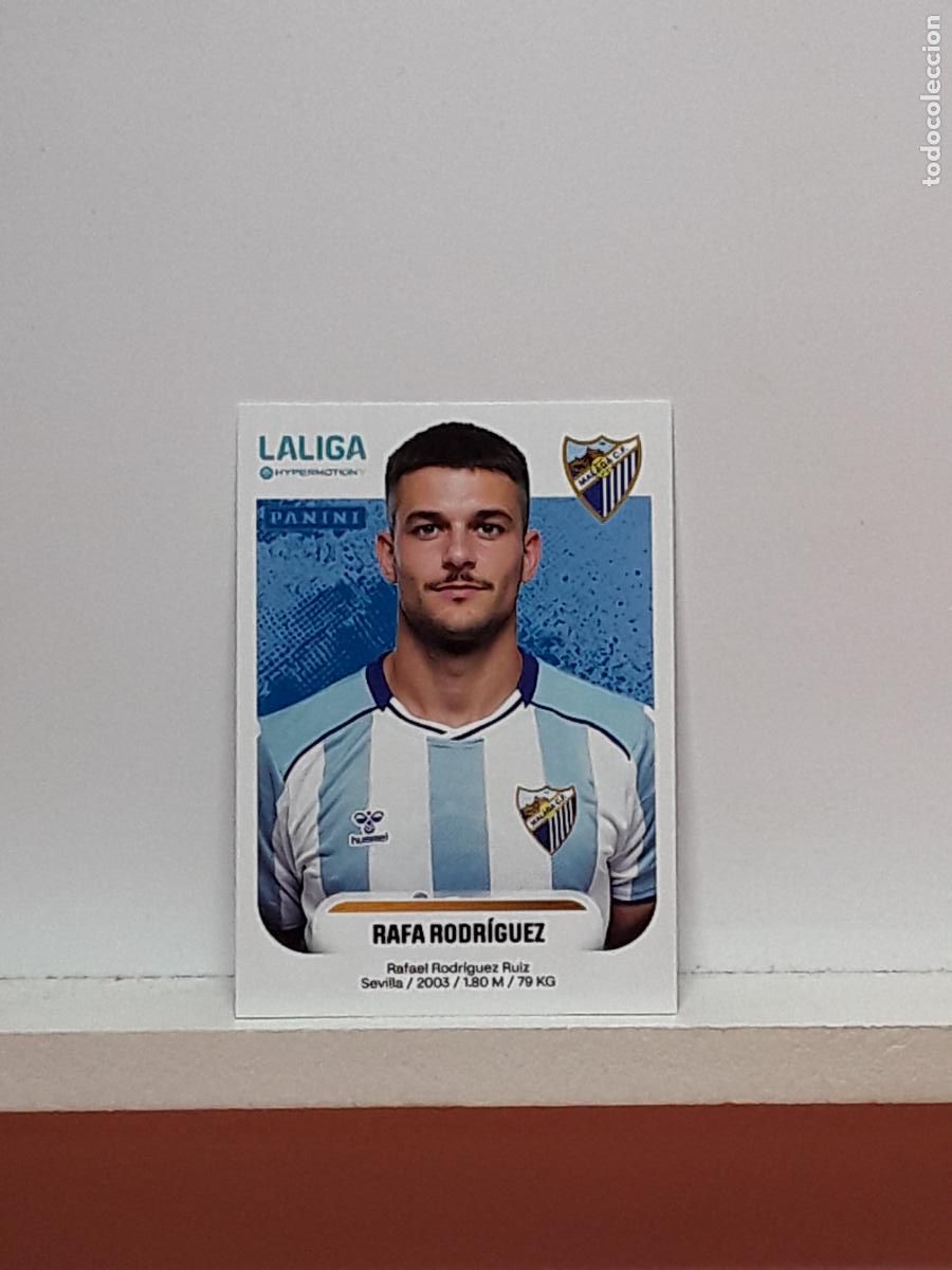Cromos de F&uacute;tbol: LALIGA HYPERMOTION 2025 2026 25 26 ALBUM PANINI LIGA N 300 MALAGA RAFA RODRIGUEZ