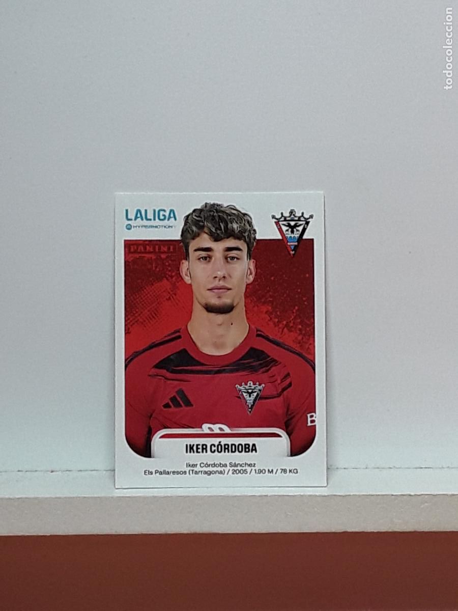 Cromos de F&uacute;tbol: LALIGA HYPERMOTION 2025 2026 25 26 ALBUM PANINI LIGA N 314 MIRANDES IKER CORDOBA