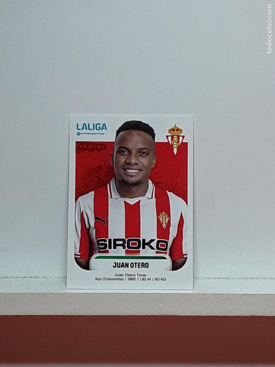 Fu&szlig;ball-Sticker: LALIGA HYPERMOTION 2025 2026 25 26 ALBUM PANINI LIGA N 381 SPORTING JUAN OTERO TOVAR