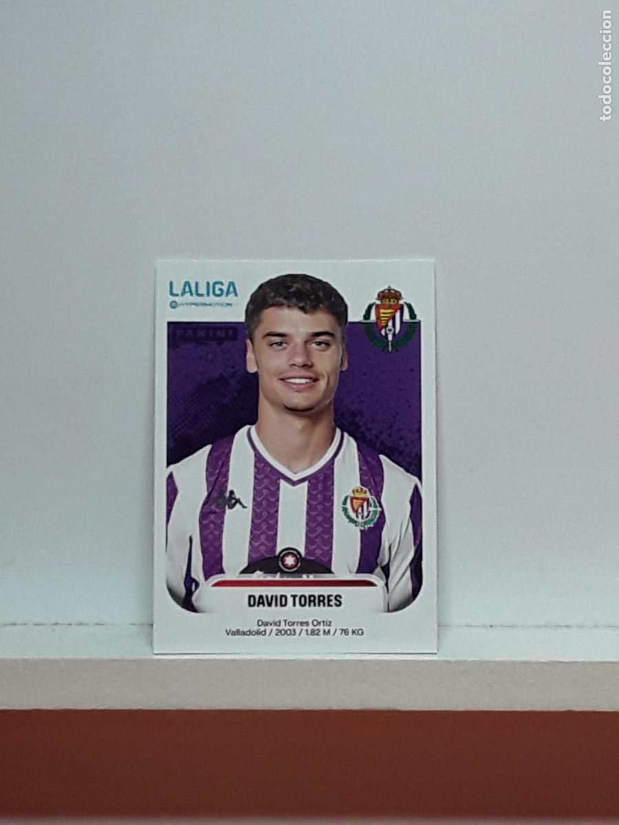 Fu&szlig;ball-Sticker: LALIGA HYPERMOTION 2025 2026 25 26 ALBUM PANINI LIGA N 389 VALLADOLID DAVID TORRES
