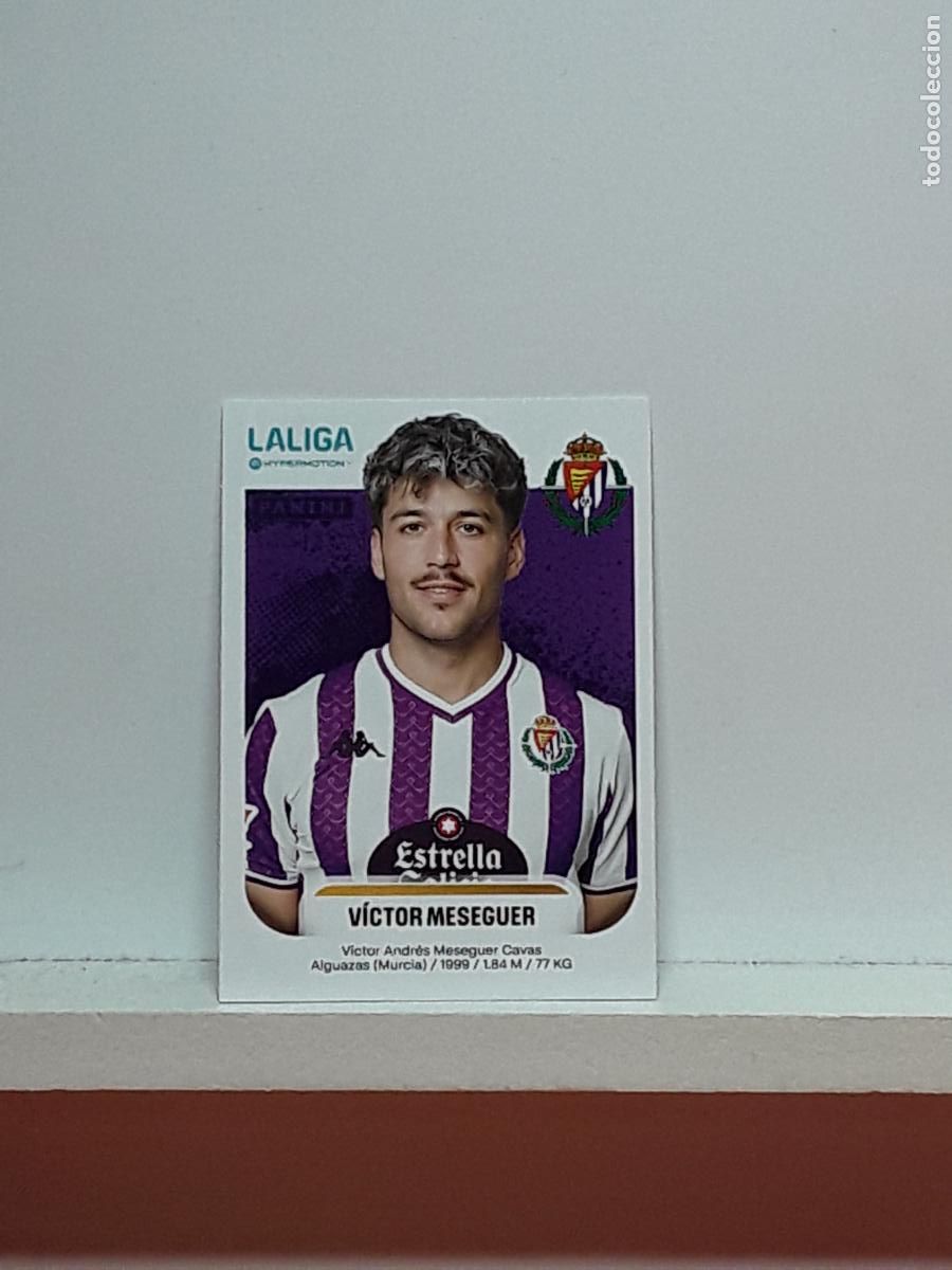 Fu&szlig;ball-Sticker: LALIGA HYPERMOTION 2025 2026 25 26 ALBUM PANINI LIGA N 391 VALLADOLID VICTOR MESEGUER