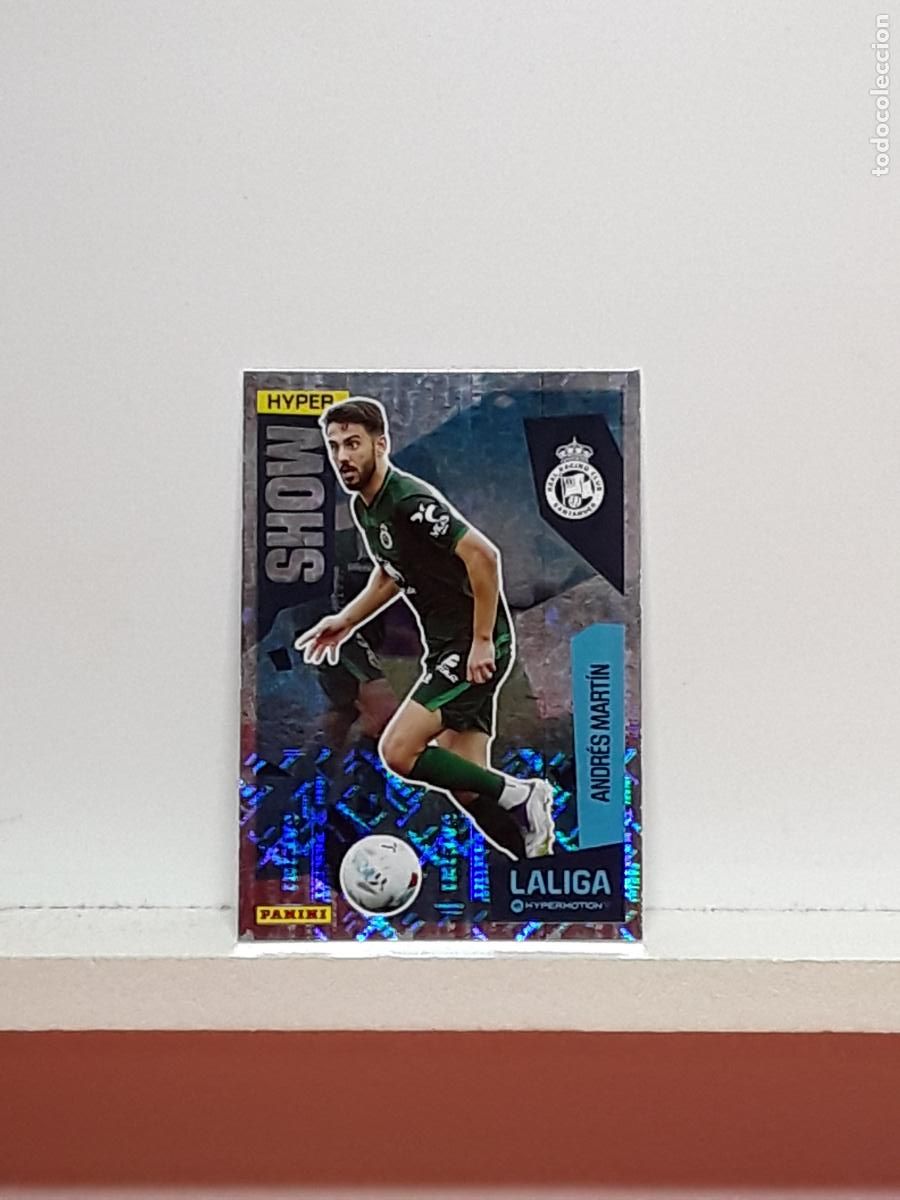 Fu&szlig;ball-Sticker: LALIGA HYPERMOTION 2025 2026 25 26 ALBUM PANINI LIGA N 421 RACING SANTANDER SHOW ANDRES MARTIN
