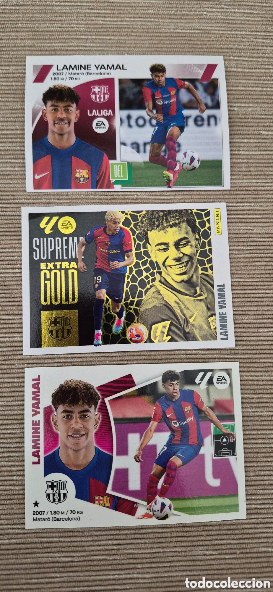 Fu&szlig;ball-Sticker: CROMOS LAMINE YAMAL 19 BIS