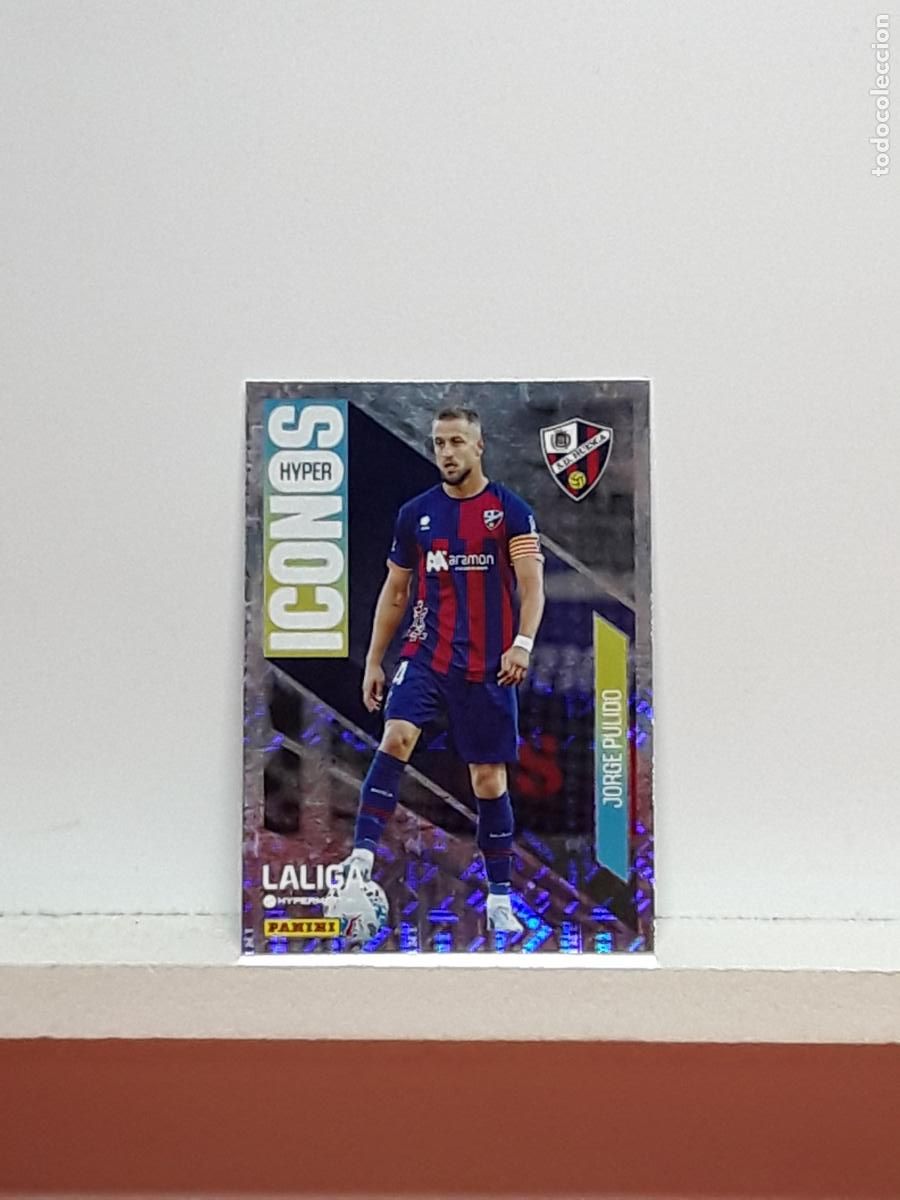 Cromos de F&uacute;tbol: LALIGA HYPERMOTION 2025 2026 25 26 ALBUM PANINI LIGA N 464 HUESCA ICONOS JORGE PULIDO