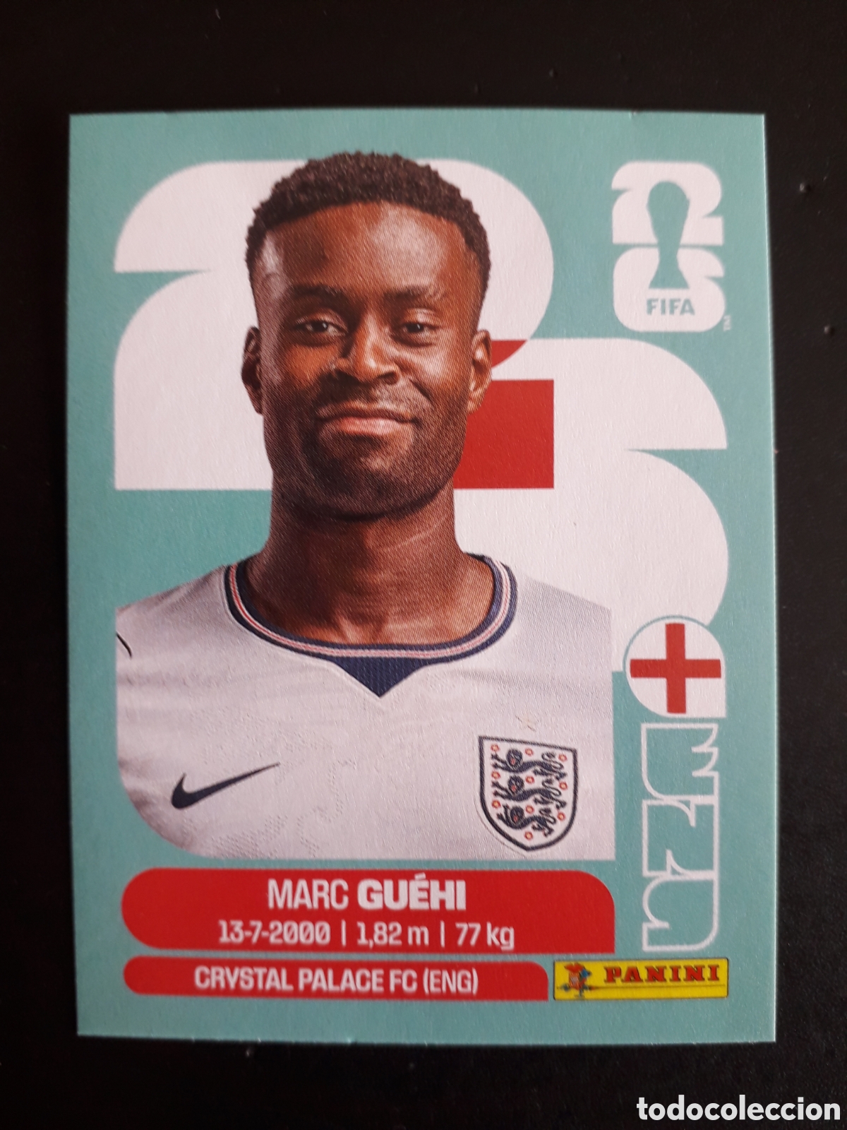 Cromos de F&uacute;tbol: GU&Eacute;HI INGLATERRA ENG 4 MUNDIAL F&Uacute;TBOL 2026 FIFA WORLD CUP PANINI SIN PEGAR PEDIDO M&Iacute;NIMO 3&euro;