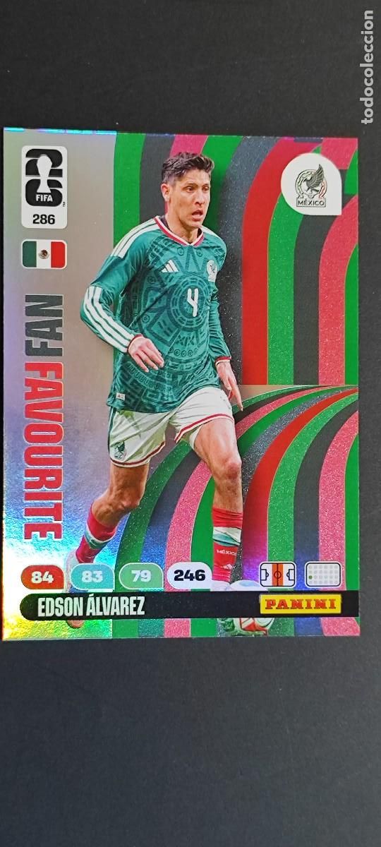 Cromos de F&uacute;tbol: ADRENALYN XL FIFA WORLD CUP 2026 CARD FAN FAVOURITE RAUL JIMENEZ MEXICO # 286 PANINI