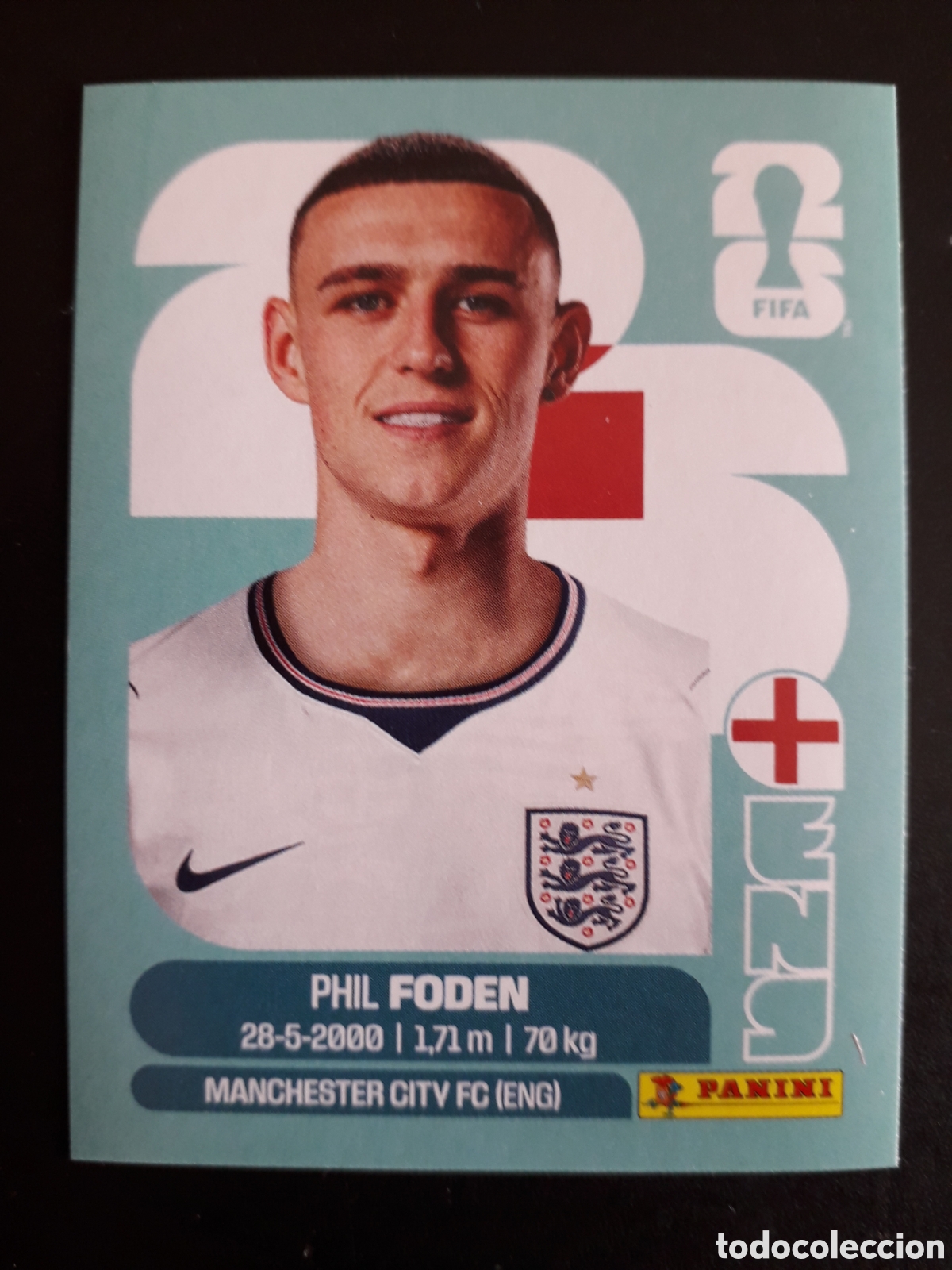Cromos de F&uacute;tbol: FODEN INGLATERRA ENG 16 MUNDIAL F&Uacute;TBOL 2026 FIFA WORLD CUP PANINI SIN PEGAR PEDIDO M&Iacute;NIMO 3&euro;.