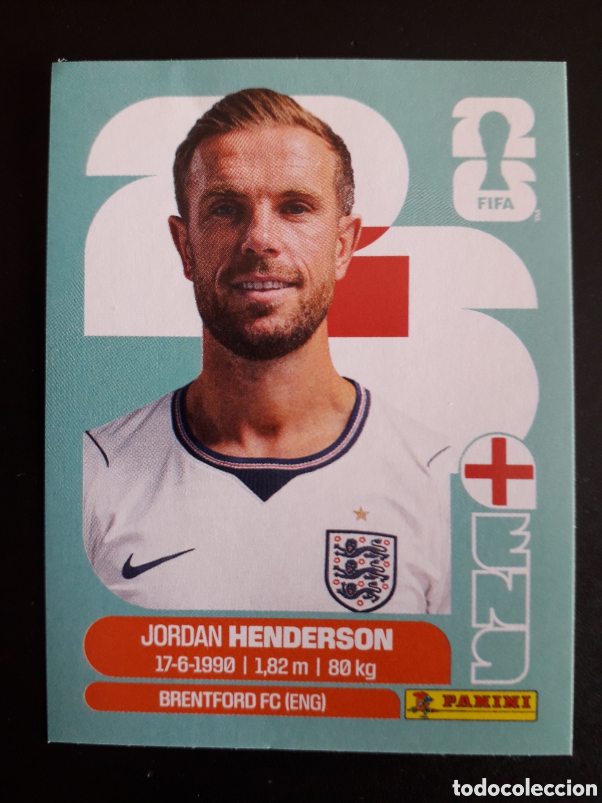 Fu&szlig;ball-Sticker: HENDERSON INGLATERRA ENG 9 MUNDIAL F&Uacute;TBOL 2026 FIFA WORLD CUP PANINI SIN PEGAR PEDIDO M&Iacute;NIMO 3&euro;