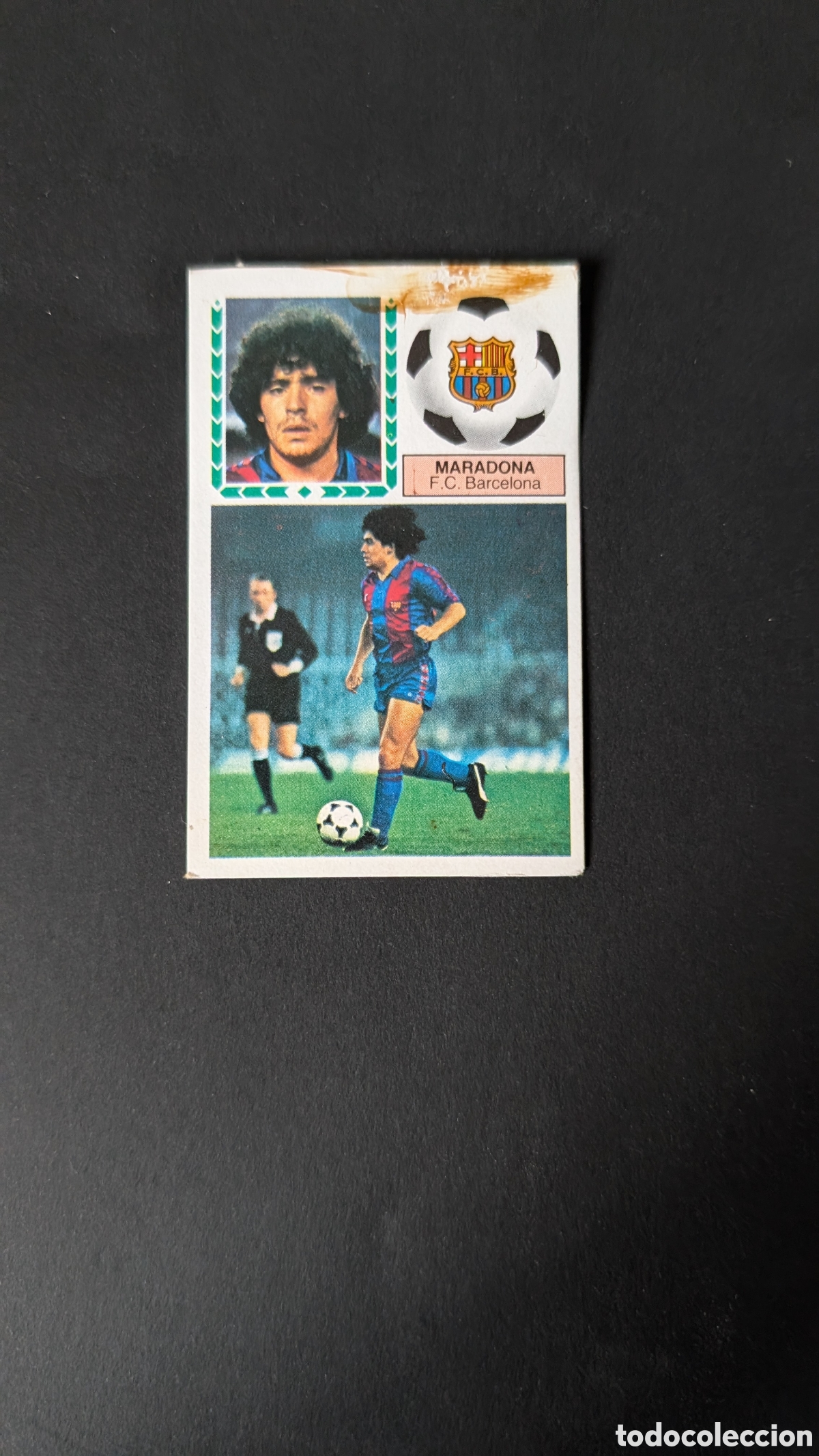 Cromos de F&uacute;tbol: MARADONA BARCELONA LIGA ESTE 1983/84 83 84 DESPEGADO