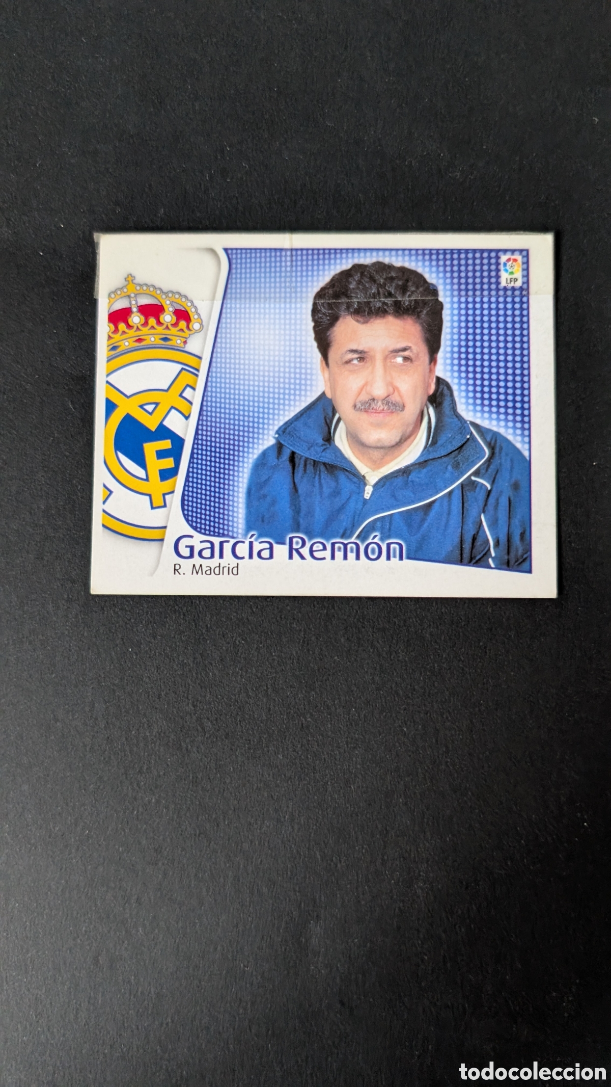 Cromos de F&uacute;tbol: GARCIA REMON ENTRENADOR REAL MADRID COLOCA LIGA ESTE 2004/05 04 05 NUNCA PEGADO LEER DESCRIPCION