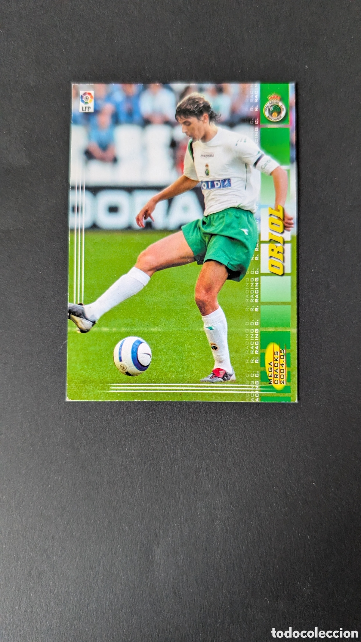 Cromos de F&uacute;tbol: ORIOL RACING SANTANDER 257 BIS NUEVA FICHA MEGACRACKS LIGA 2004/05 04 05 PANINI