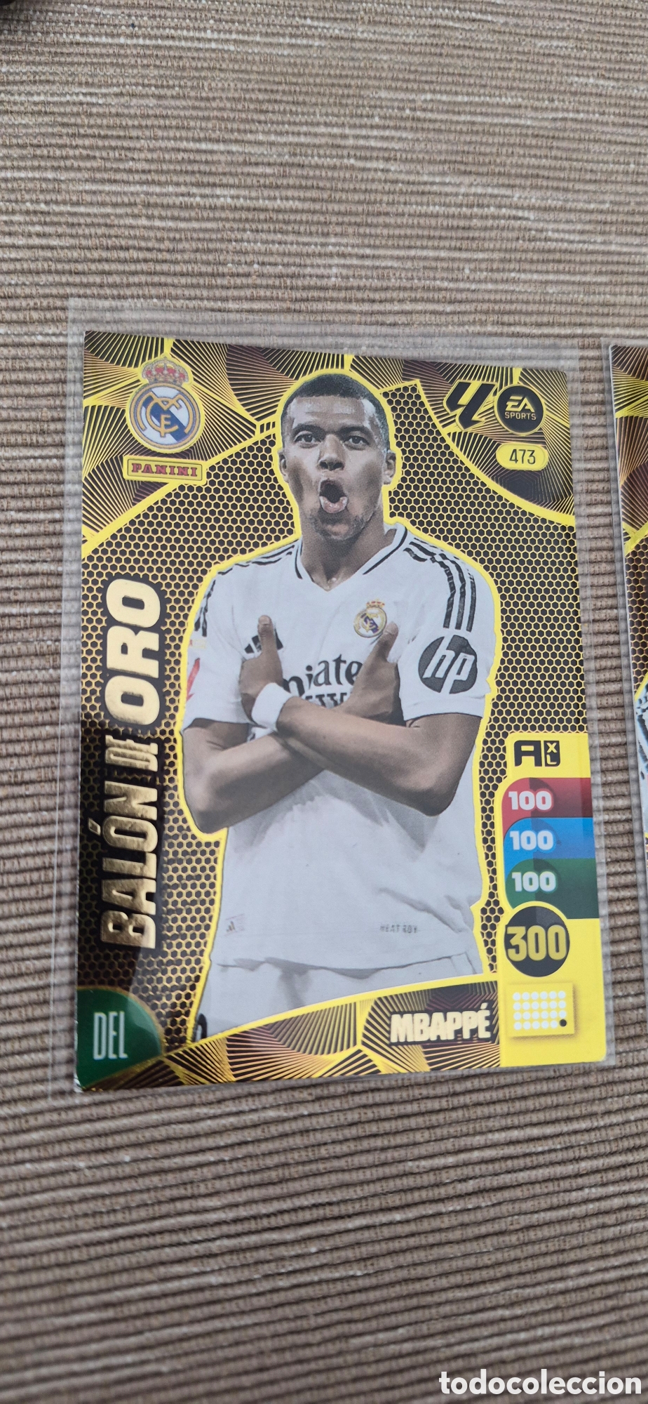 Cromos de f&uacute;tbol: CROMOS MBAPPE BALON ORO - Foto 4