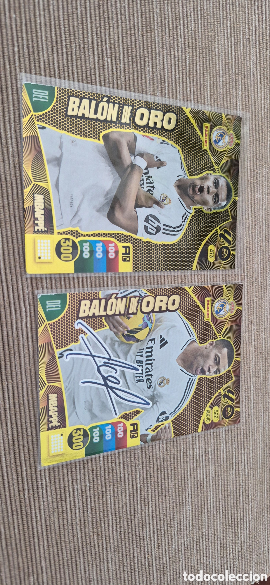Cromos de f&uacute;tbol: CROMOS MBAPPE BALON ORO - Foto 5