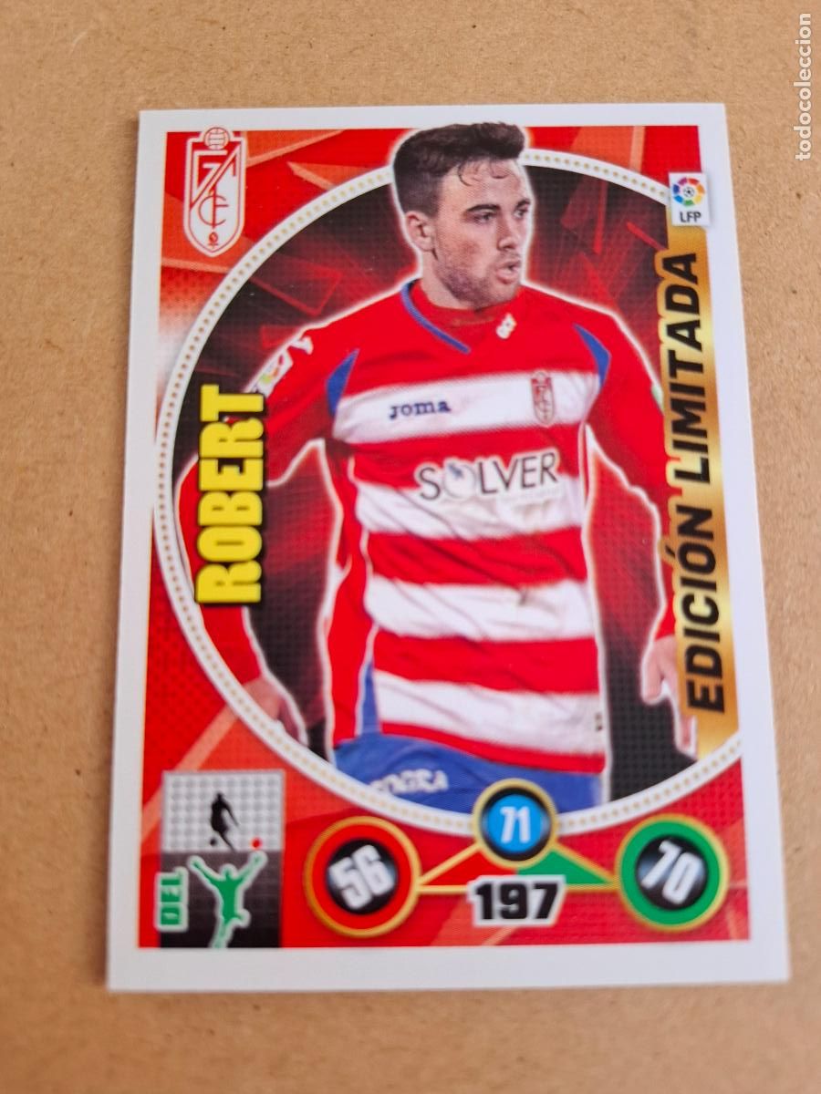 Cromos de F&uacute;tbol: ADRENALYN 2014 2015 14 15 - ROBERT ( EDICI&Oacute;N LIMITADA ) - GRANADA CF - CP4