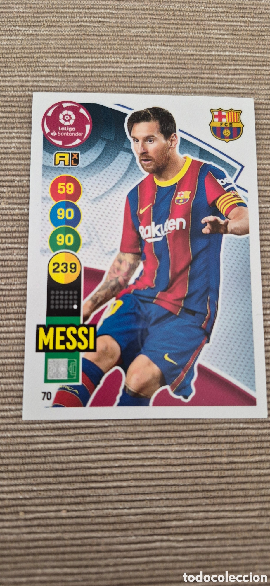 Fu&szlig;ball-Sticker: CROMO MESSI T.20 21 ADRENALYN