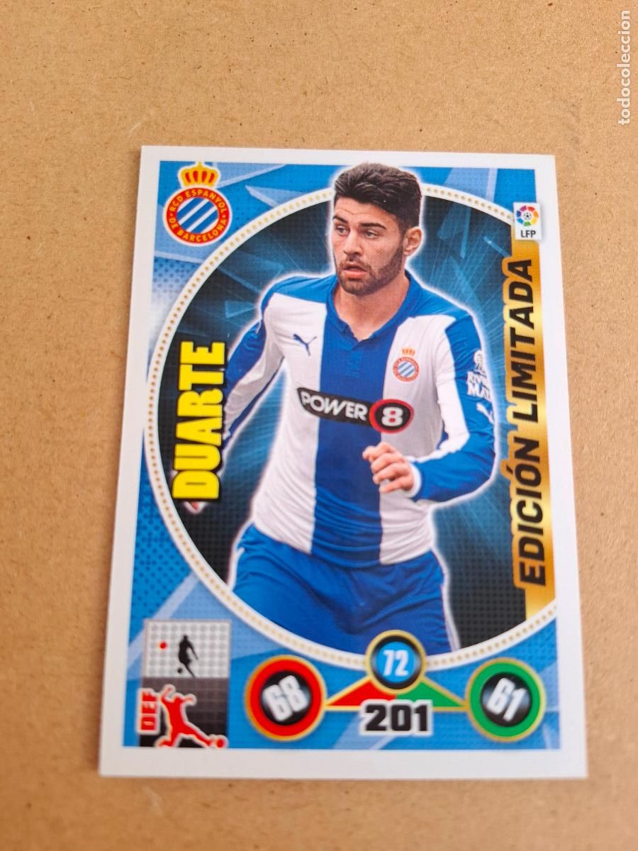 Cromos de F&uacute;tbol: ADRENALYN 2014 2015 14 15 - DUARTE ( EDICI&Oacute;N LIMITADA ) - RCD. ESPANYOL - CP4