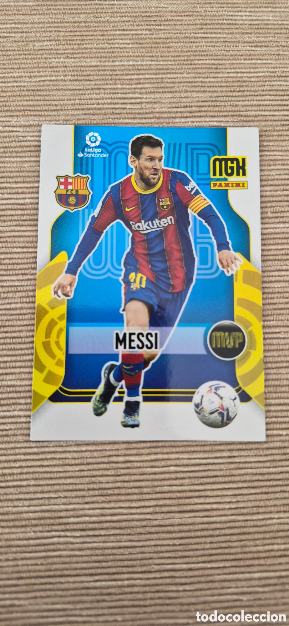 Cromos de F&uacute;tbol: CROMO MESSI T.21 22 BARCELONA