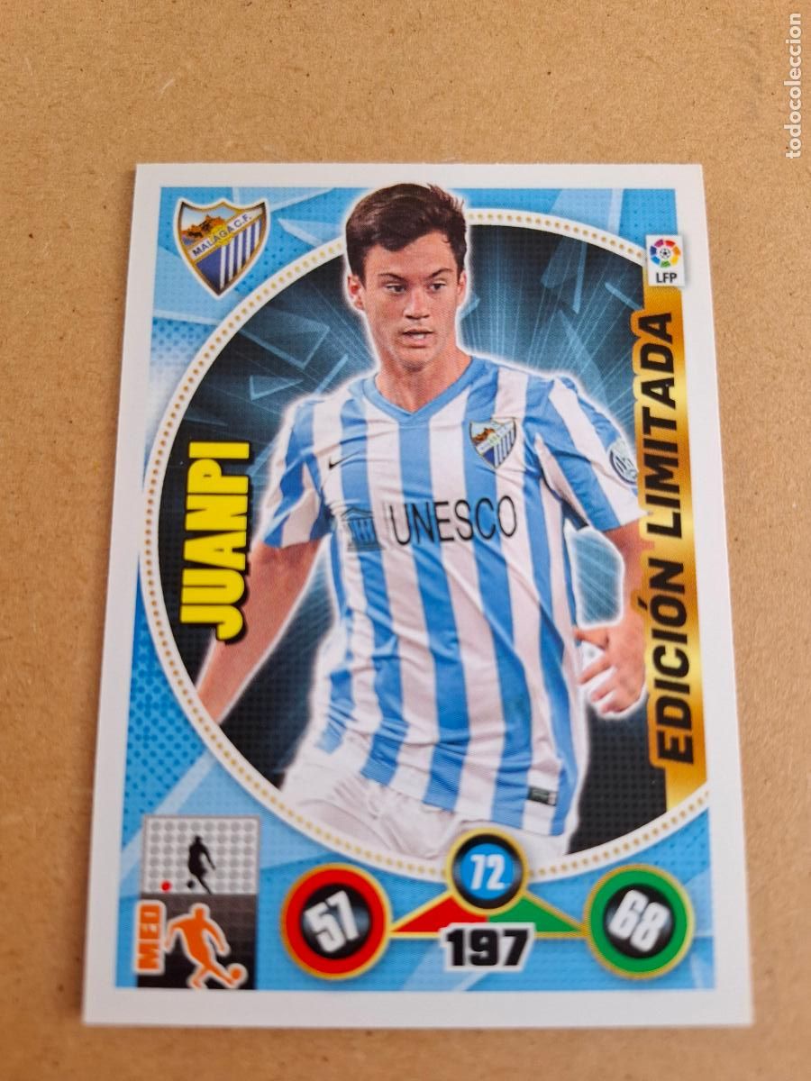 Cromos de F&uacute;tbol: ADRENALYN 2014 2015 14 15 - JUANPI ( EDICI&Oacute;N LIMITADA ) - M&Aacute;LAGA CF - CP4