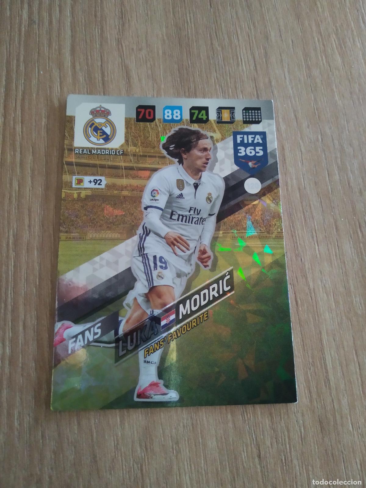 Cromos de F&uacute;tbol: 120 MODRIC REAL MADRID CROMO FUTBOL PANINI ADRENALYN 17-18 FIFA 365 2017-2018